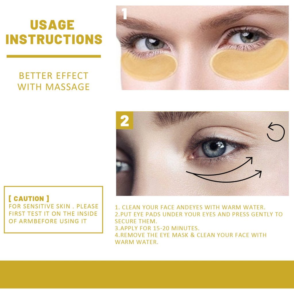 How to use EELHOE eye patches, step by step