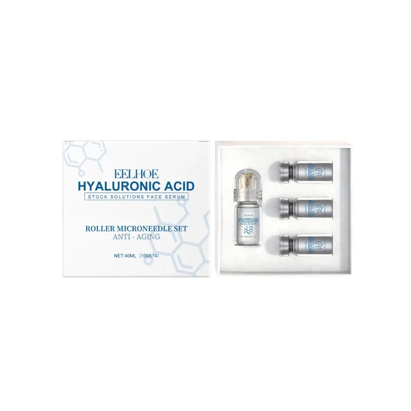 EELHOE Hyaluronic Acid Serum & Roller Set — 40 mL