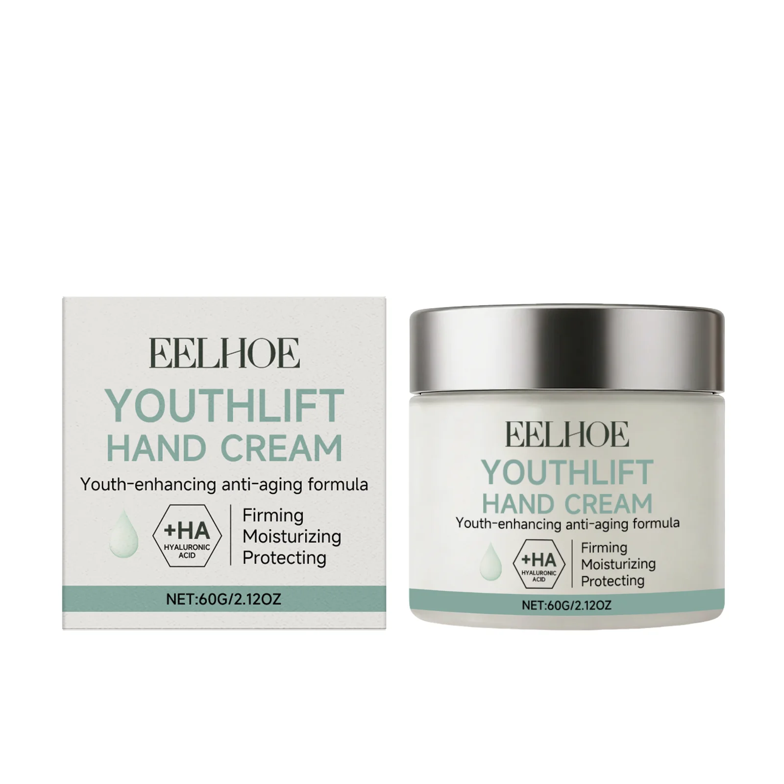 EELHOE Hand Cream with Hyaluronic Acid — 60 g