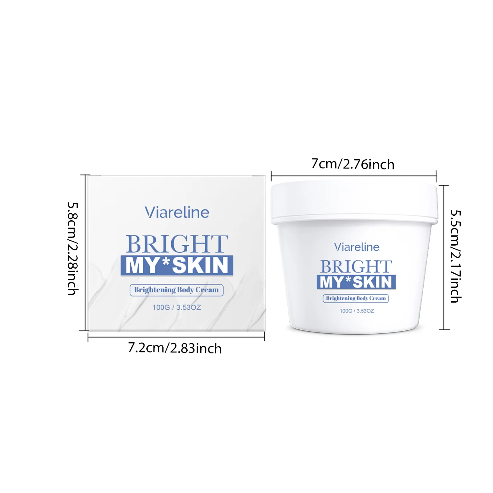 Viareline Bright My Skin Body Cream — 100 g